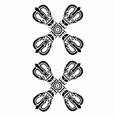 タトゥーシール 密教法具1 タトゥーシール 密教法具1