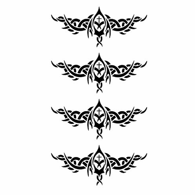 タトゥーシール 腕輪・トライバル4 タトゥーシール 腕輪・トライバル4