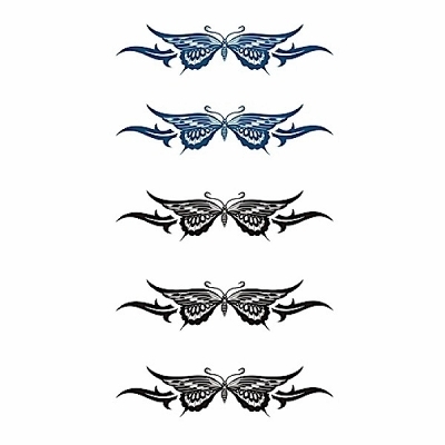 タトゥーシール 腕輪・トライバル蝶 タトゥーシール 腕輪・トライバル蝶