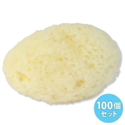天然海綿 約5cm (100個入り) 天然海綿 約5cm (100個入り)