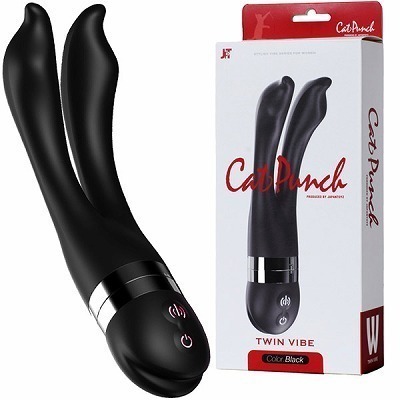 Cat Punch (W TWIN VIBE) ブラック Cat Punch (W TWIN VIBE) ブラック