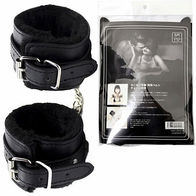 <SM VIP>もこもこ手枷 拘束ベルト チェーン付き <SM VIP>もこもこ手枷 拘束ベルト チェーン付き
