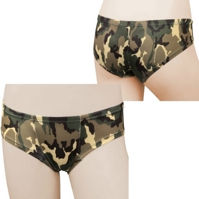 2wayストレッチ迷彩プリントフルバック グリーン 2wayストレッチ迷彩プリントフルバック グリーン