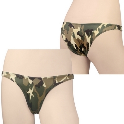 2wayストレッチ迷彩プリントハーフバック グリーン 2wayストレッチ迷彩プリントハーフバック グリーン