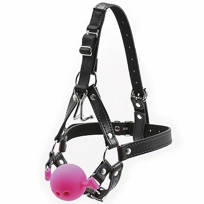 <SM VIP>鼻フックボールギャグハーネス (ピンク) <SM VIP>鼻フックボールギャグハーネス (ピンク)