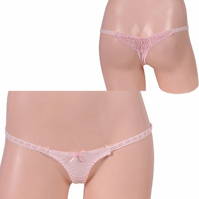 甘さ満開シャーベットピンクTバック 甘さ満開シャーベットピンクTバック