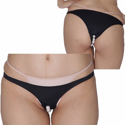 レディース外パール付くい込みハーフバック レディース外パール付くい込みハーフバック