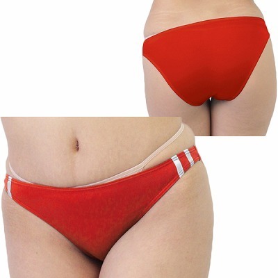 2wayストレッチブルマハーフバック レッド 2wayストレッチブルマハーフバック レッド