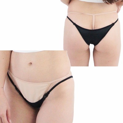 両サイドワンタッチバックル付き極小ハーフバック ブラック 両サイドワンタッチバックル付き極小ハーフバック ブラック