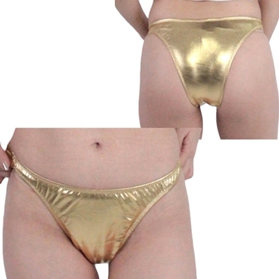 キラキラストレッチメタリックリオバック ゴールド キラキラストレッチメタリックリオバック ゴールド