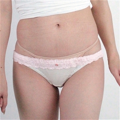 肌触りの良いインゴムフルバック (ピンク) 肌触りの良いインゴムフルバック (ピンク)