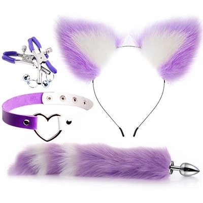 <SM VIP>ネコになるセット (パープル) <SM VIP>ネコになるセット (パープル)