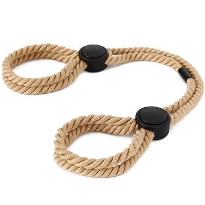 <SM VIP>超簡単!手枷足枷縄 (ベージュ) <SM VIP>超簡単!手枷足枷縄 (ベージュ)