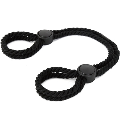 <SM VIP>超簡単!手枷足枷縄 (ブラック) <SM VIP>超簡単!手枷足枷縄 (ブラック)