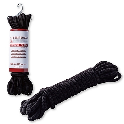 紅椿SM拘束ロープ 10m (黒) 紅椿SM拘束ロープ 10m (黒)