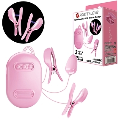 プリティラブ ニップルショックパルス&ローターインストレージ プリティラブ ニップルショックパルス&ローターインストレージ