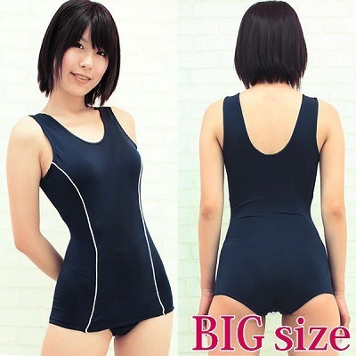 ライン入りスクール水着(旧スク) BIG ライン入りスクール水着(旧スク) BIG