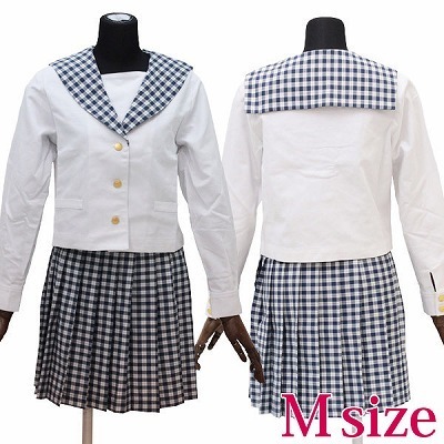 私立学園のセーラー服(中間服) M 私立学園のセーラー服(中間服) M
