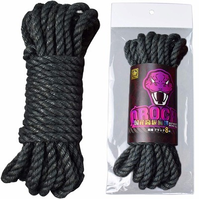 OROCHI 麻縄ブラック OROCHI 麻縄ブラック