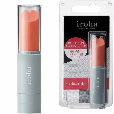 iroha stick(イロハ スティック) コーラルピンク×グレー iroha stick(イロハ スティック) コーラルピンク×グレー