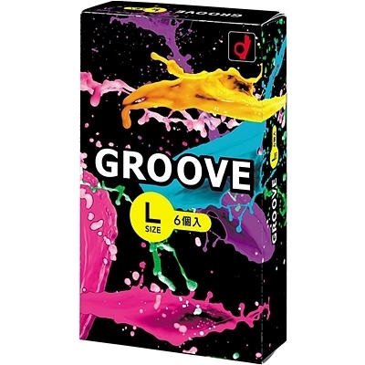 GROOVE(グルーヴ) 6個入り Lサイズ GROOVE(グルーヴ) 6個入り Lサイズ