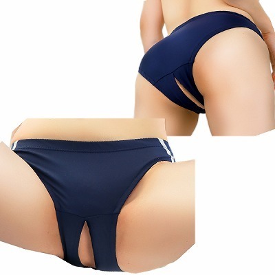 マイクロファイバー隠れ穴あきブルマ (BM003) マイクロファイバー隠れ穴あきブルマ (BM003)