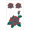 タトゥーシール 薔薇(タトゥー・刺青シール)