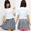 爽やかな高校ブレザー制服(旧夏服) M(コスチューム)