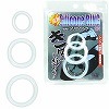 シリコンリング (ソフト ホワイト)(男性補助グッズ)